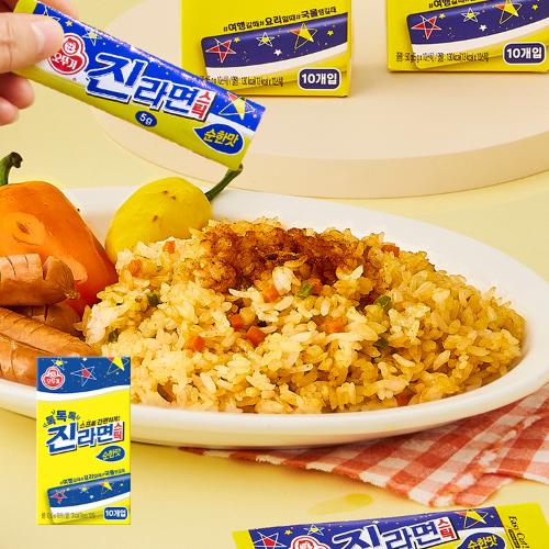 톡톡톡 진라면 스틱 순한맛(10T) 50G
