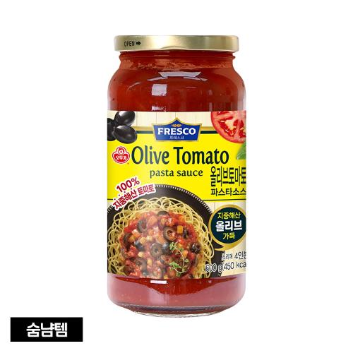 프레스코 파스타소스 올리브토마토 600G