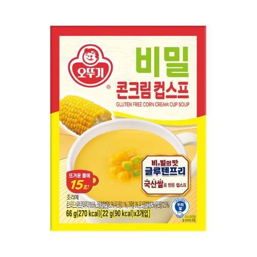 [이달의신제품 15%할인] 비밀 콘크림컵스프 (22GX3)