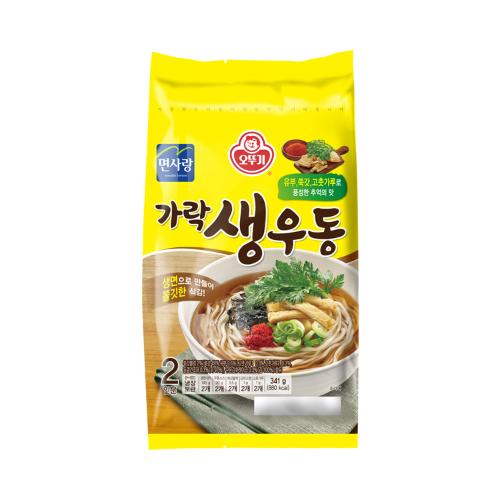 [이달의신제품 15%할인] 가락생우동(2인) 341G