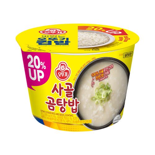 [이달의신제품15%할인] 컵밥 사골곰탕밥 197G