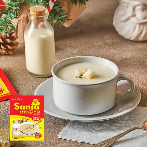 [이달의신제품15%할인] 산타컵스프 크림 66G