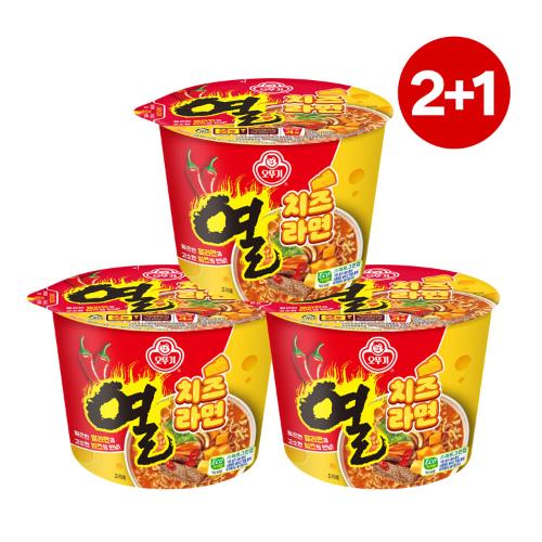 [투쁠원] 열치즈라면 용기 100G 2+1