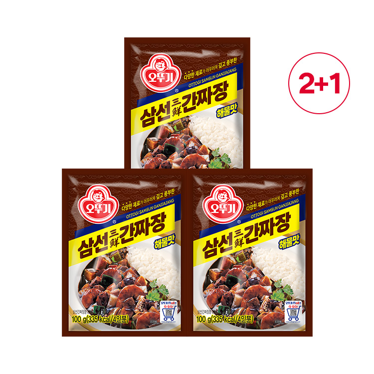 [투쁠원] 오뚜기삼선간짜장 100G 2+1