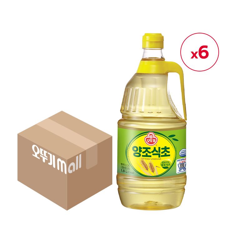 [★패밀리마을 전용][무료배송] 양조식초 1.8L 6개