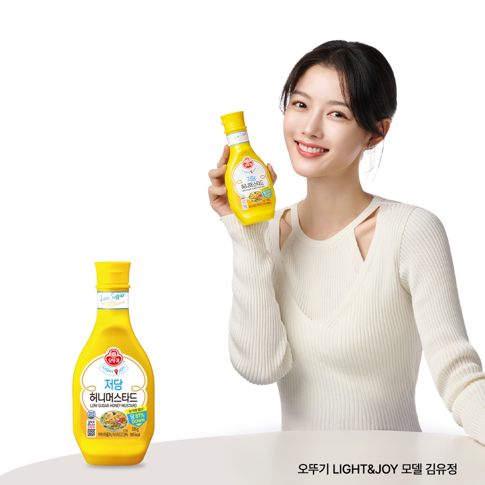 [이달의신제품 15%할인] LIGHT&JOY 저당 허니머스타드 535G