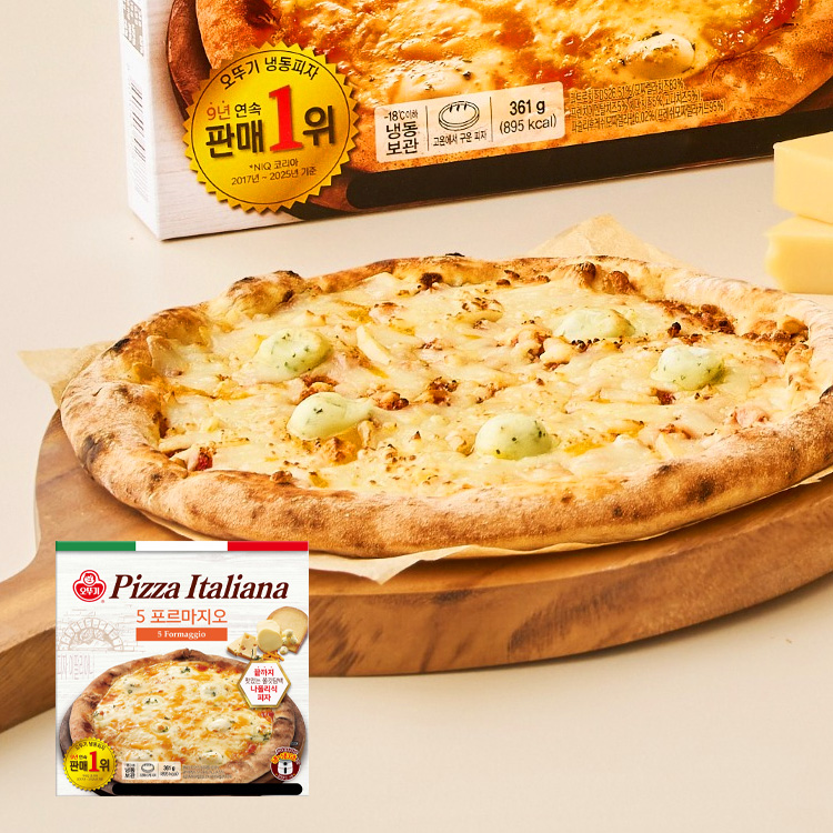 [이달의신제품 15%할인]피자 이딸리아나 5 포르마지오 361G