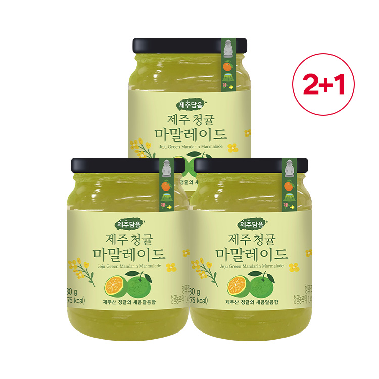 [투쁠원] 제주담음 제주청귤마말레이드 280G 2+1