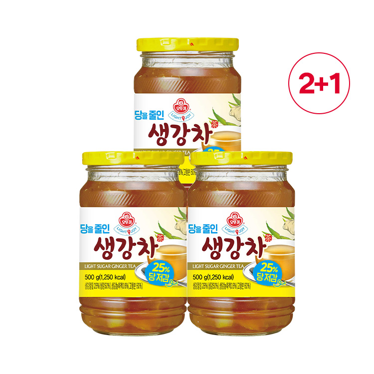 [투쁠원] LIGHT&JOY 당을줄인 생강차 500G 2+1
