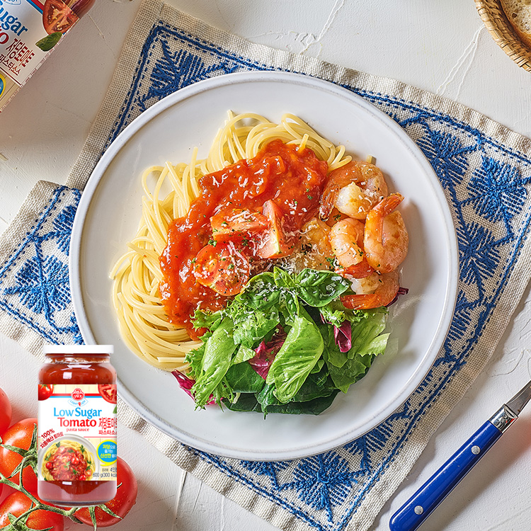 [이달의신제품 15%할인] LIGHT&JOY 저당 토마토 파스타소스 600G