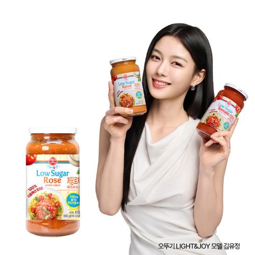 LIGHT&JOY 저당 로제 파스타소스 600G