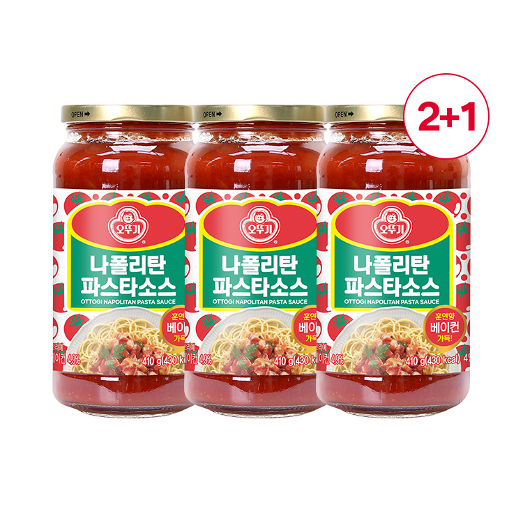[투쁠원] 나폴리탄 파스타소스 410G 2+1