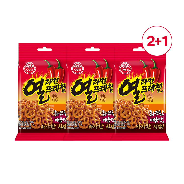 [투쁠원] 열라면프레첼 50G 2+1