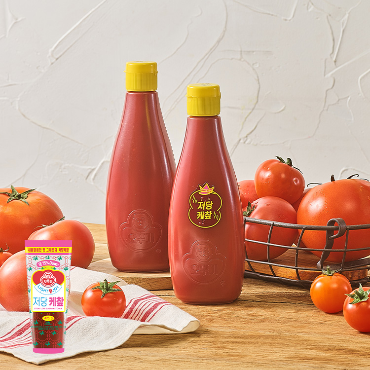 [이달의신제품 15%할인] LIGHT&JOY 저당 케찹 475G