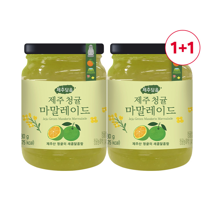 [원쁠원] 제주담음 제주청귤마말레이드 280G 1+1
