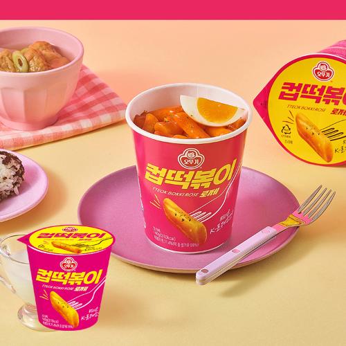 [이달의신제품 15%할인] 컵떡볶이 로제 140G