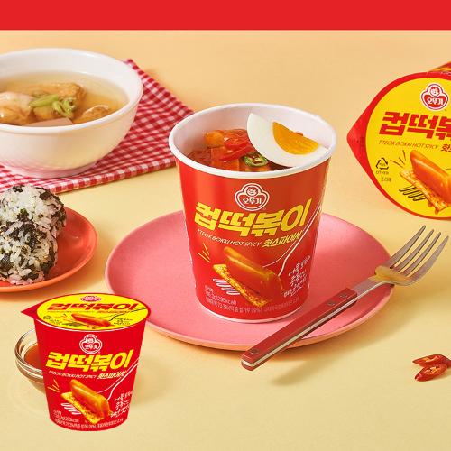 [이달의신제품 15%할인] 컵떡볶이 핫스파이시 136.3G