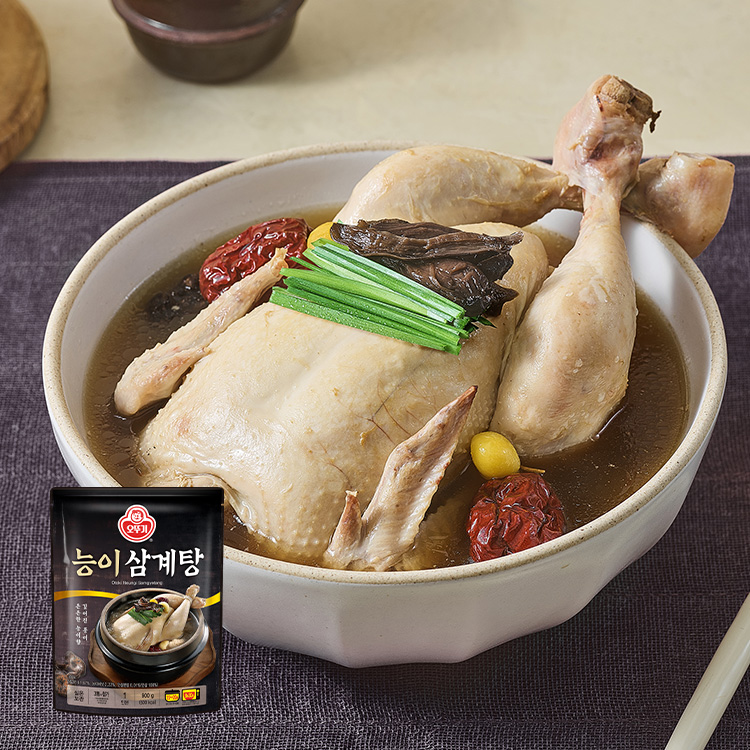 [이달의신제품 15%할인] 능이 삼계탕 900G