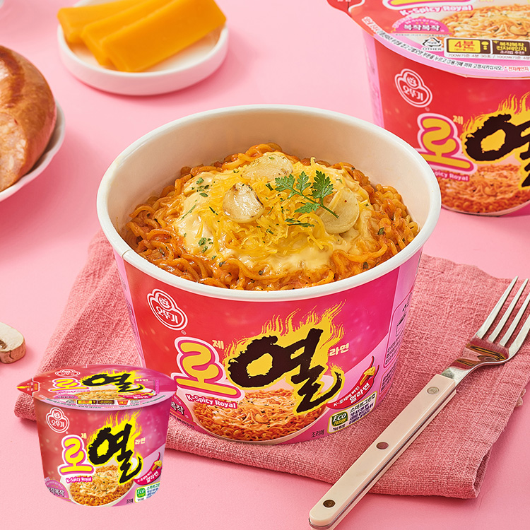 [6/1일부터 순차발송] 로열라면 용기 100G