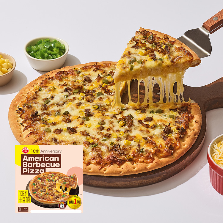 아메리칸 바비큐 피자 382G