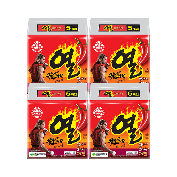 열라면 (120GX5) 4개