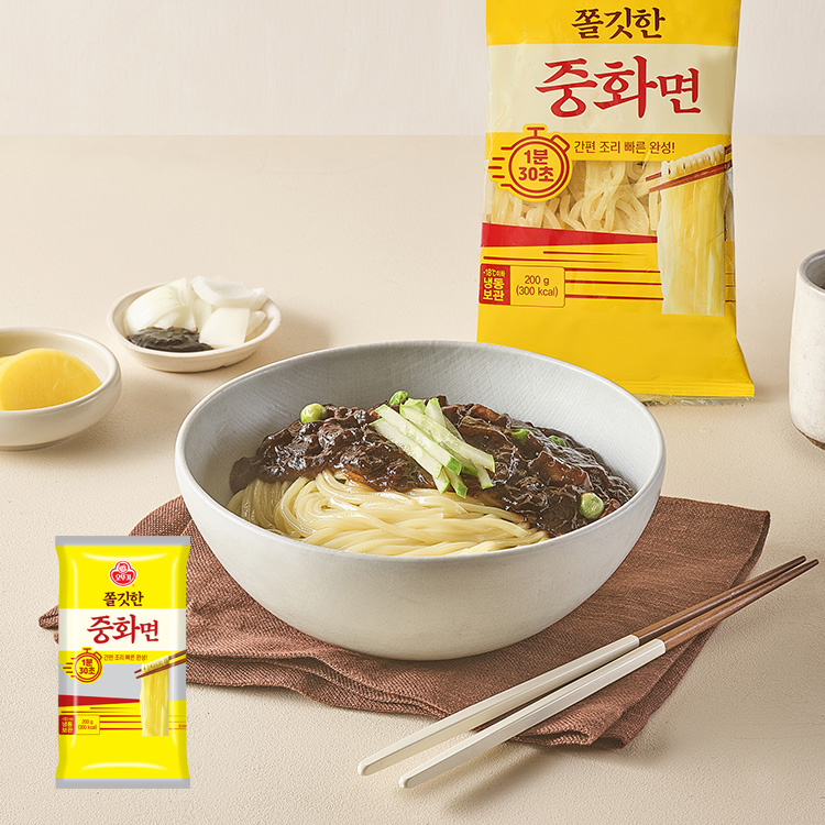 [이달의신제품 15%할인]쫄깃한 중화면 200G