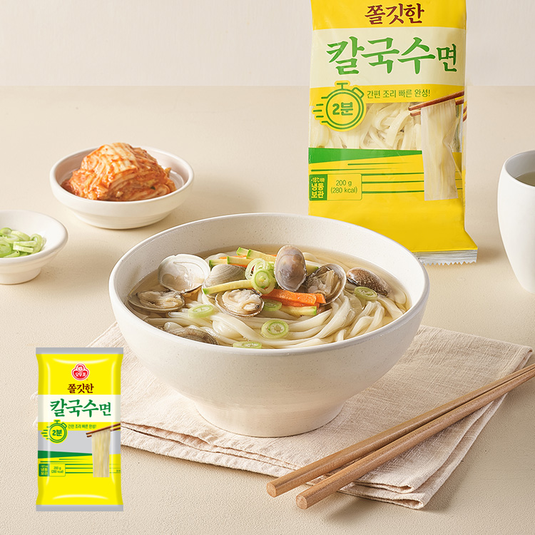 [이달의신제품 15%할인]쫄깃한 칼국수면 200G